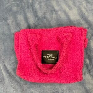 Marc Jacobs pink teddy bag